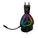 Headset Gamer Kalkan Sven RGB 50mm USB+3.5mm 2M Preto - KLK00053 - Imagem 2