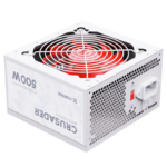 Fonte Gamer Fortrek Crusader ATX 500W Bivolt - Branca - Imagem 2