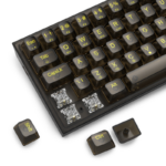 Teclado Sem Fio Redragon Pollux Pro Clear RGB Mecânico Switch Crystal Preto- K628CTB-RGB-PRO PT - Imagem 7