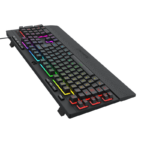 Teclado Gamer Membrana Redragon Shiva RGB V2 Full Size USB Preto - K512RGB V2 - Imagem 2