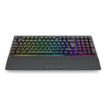 Teclado Membrana Gamer Redragon Shiva 98 RGB c/ Apoio de Pulso Preto - K515-RGB PT - Imagem 5