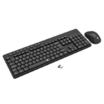 Kit Mouse E Teclado Membrana Redragon R Office Full Size 4000DPI ABNT2 Preto - BS-7094 - Imagem 3