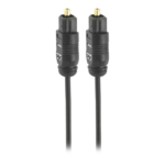 Cabo Óptico Toslink Básic 3 Metros Gold Pix - Imagem 2