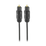 Cabo Optico Toslink Classic 1 Metro Pix Gold - Imagem 2