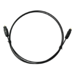 Cabo Optico Toslink Classic 1 Metro Pix Gold - Imagem 3