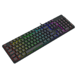 Teclado Membrana Gamer Redragon Netherbane Rainbow Full Size Preto - K521-R - Imagem 7
