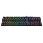 Teclado Membrana Gamer Redragon Netherbane Rainbow Full Size Preto - K521-R - Imagem 6
