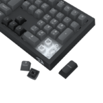 Teclado Gamer Membrana Redragon Crux Rainbow Full Size USB Preto e Cinza - K518-RGB-GB - Imagem 6