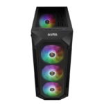 Gabinete Gamer Gamdias Aura GC1 Elite ARGB 4 Fans S/fonte Mid Tower Vidro Temperado Preto - Imagem 7