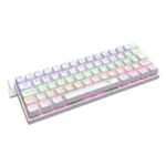 Teclado Mecânico T-Dagger Arena Pro Sem Fio Rainbow 60% Switch Marrom Branco - T-TGK321W PRO-BR PT - Imagem 7