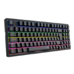 Teclado Mecânico T-Dagger Holysword Rainbow Sem Fio Switch Marrom 1800 Compact Preto - T-TGK331-BR - Imagem 2