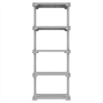 Estante 5 Prateleiras Plástica Poly Eco Multi-Uso 167x70x35 Branca - Imagem 2