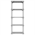 Estante 5 Prateleiras Plástica Poly Eco Multi-Uso 167x70x35 Branca - Imagem 3