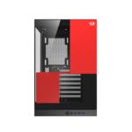 Gabinete Gamer Redragon Eternal S/Fan S/Fonte MidTower Preto e Vermelho - CA-612BR - Imagem 4