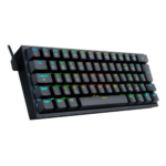 Teclado Mecânico Gamer Redragon Fizz Pro RGB BT/2.4/USB Switch Azul Preto - K616-RGB-B - Imagem 4
