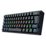 Teclado Mecânico Gamer Redragon Fizz Pro RGB BT/2.4/USB Switch Azul Preto - K616-RGB-B - Imagem 2