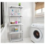 Estante 5 Prateleiras Plástica Poly Eco Multi-Uso 167x70x35 Branca - Imagem 4