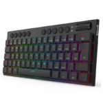 Teclado Mecânico Redragon Horus Mini RGB Low Profile 60% Switch Brown Preto - K632-RGB - Imagem 2