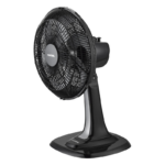 Ventilador Ventisol Turbo 6 30cm 52W 1500 RPM 127v 6 Pás Preto/Cinza - Imagem 2