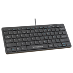 Teclado Office Fortrek Mini K13 USB 2.0 ABNT2 1,5m Plug & Play Preto - K13 - Imagem 2