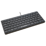 Teclado Office Fortrek Mini K13 USB 2.0 ABNT2 1,5m Plug & Play Preto - K13 - Imagem 3