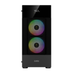 Gabinete Gamer Gamdias Aura GC5 ARGB 3 Fans 120mm MidTower Vidro Temperado Preto - Aura GC5 - Imagem 4