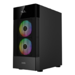 Gabinete Gamer Gamdias Aura GC5 ARGB 3 Fans 120mm MidTower Vidro Temperado Preto - Aura GC5 - Imagem 5