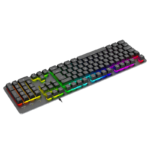 Teclado Membrana Gamer T-Dagger Echo RGB Full Size USB ABNT2 Preto - T-TGK109 - Imagem 4