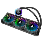 Water Cooler Rise Mode Aura Ice Black ARGB 360mm AMD/Intel Preto - RM-WAIB-06-ARGB - Imagem 4