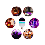 Lâmpada Inteligente Lehmox Led RGB Bivolt 3W E27 C/ Adaptador - LEY-2163 - Imagem 3