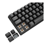 Teclado Mecânico Gamer T-Dagger Arena Rainbow Preto 60% Switch Marrom - T-TGK321-BR - Imagem 5