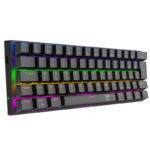Teclado Mecânico Gamer T-Dagger Arena Rainbow Preto 60% Switch Marrom - T-TGK321-BR - Imagem 2