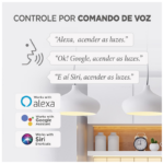 Lâmpada Inteligente ELG LED RGB 10W SHLL100 Wi-Fi Bluetooth Alexa E Google - SHLL100 - Imagem 4