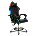 Cadeira Gamer TGT Heron RGB Espuma Moldada Reclinável Preto - TGT-HR-RGB01 - Imagem 2