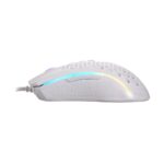 Mouse Gamer Redragon Storm Lunar Branco 12400 DPI M808W-RGB - Imagem 3