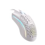Mouse Gamer Redragon Storm Lunar Branco 12400 DPI M808W-RGB - Imagem 4