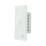 Smart Interruptor Positivo 1 Módulo Touch 2300W Alexa Ou Google Assistente Branco - Imagem 5