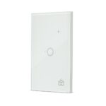 Smart Interruptor Positivo 1 Módulo Touch 2300W Alexa Ou Google Assistente Branco - Imagem 2