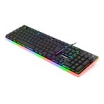 Teclado Membrana Redragon Dyaus 2 RGB Preto ABNT2 K509RGB - Imagem 3