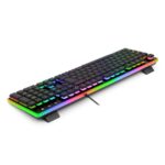 Teclado Membrana Redragon Dyaus 2 RGB Preto ABNT2 K509RGB - Imagem 4