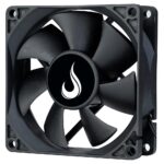 Cooler Fan Rise Mode Black 80mm 12v Preto - RM-BK-02-FB
