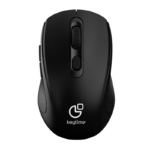 Mouse Keytime Smart One Sem Fio 1.600DPI Bluetooth 5.2 USB 2.4GHz Preto - KYT00008