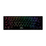 Teclado Mecânico Gamdias Hermes E3 RGB 60% Switch Marrom ANSI Preto - HERMES E3 RGB
