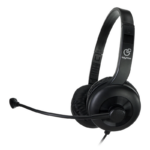 Headset Keytime Maxom P3 3.5mm 1.8M Com Microfone Preto - KYT00025