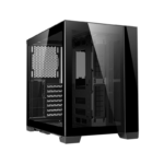 Gabinete Gamer Lian Li O11 Dynamic Mini S/Fan S/Fonte MidTower Preto - O11DMINI-X