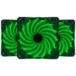 Cooler Fan Bluecase BF-23G Led Verde 120mm 12V - BF-23G - Imagem 3