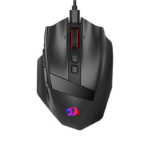 Mouse Gamer Redragon Rind RGB 16000DPI 1000Hz PAW3333 10 Botões Preto - M813-RGB