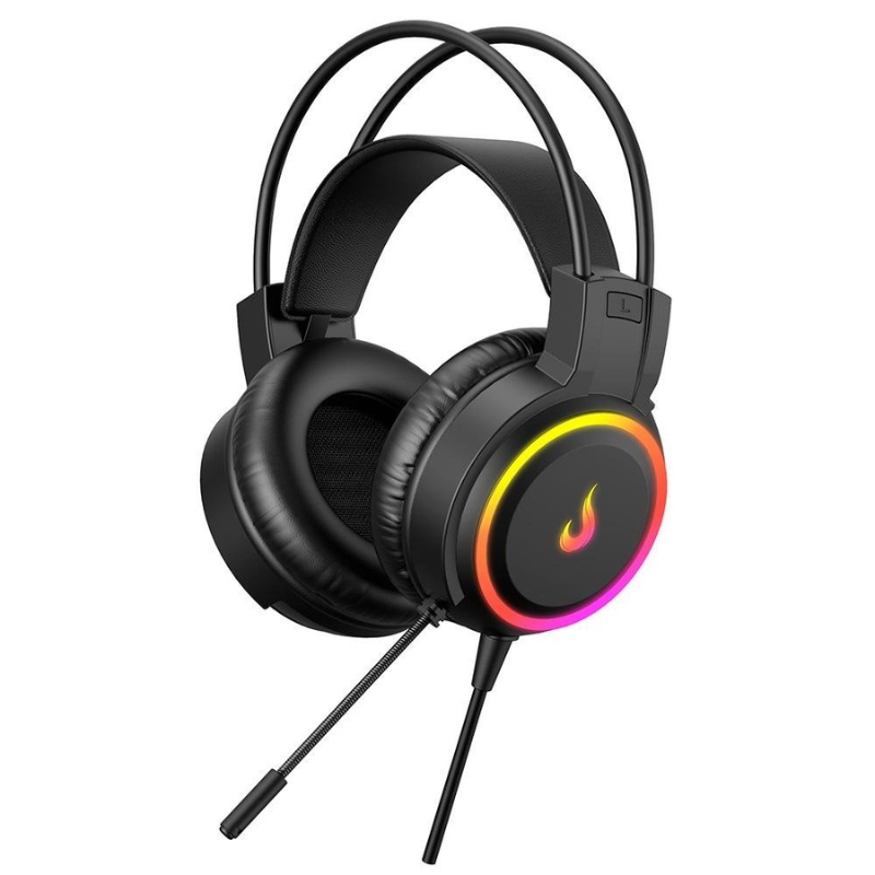 b9b9a2c1850037ccf40605bbaa53008b.png Headset Gamer Rise Mode Z2 RGB 50mm P3 USB Preto - RM-HS-Z2-B - Imagem 1