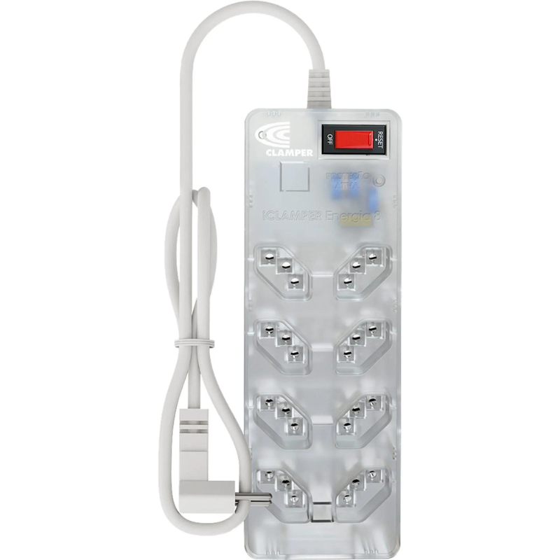 bd810ad872d72016182a3e19ce0896be.png Filtro De Linha Clamper DPS 3P Energia 8 Com Proteção Transparente - 84877 - Imagem 1