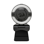 Webcam Gamer Redragon Oneshot Full HD 1080p 30FPS USB Com LED Integrados - GW910